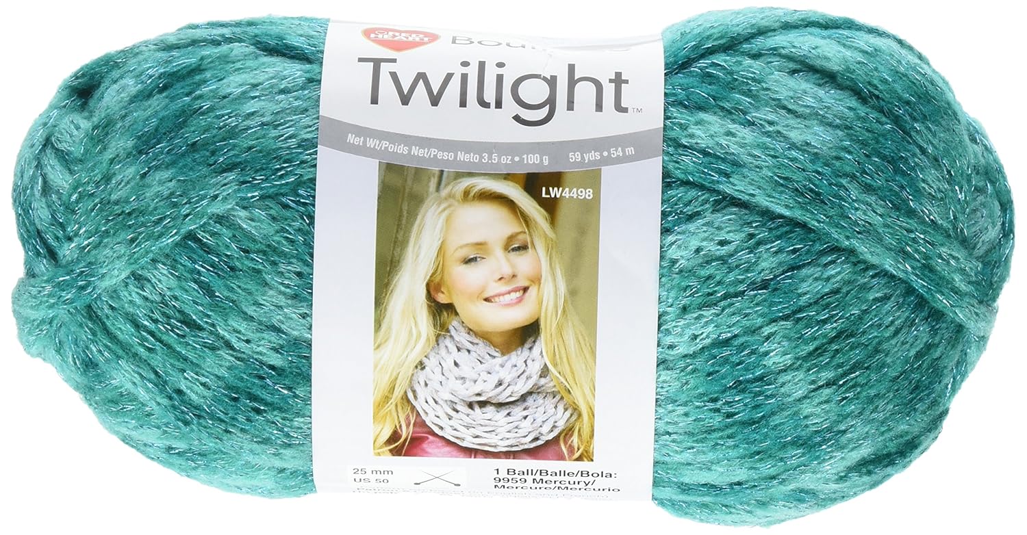 Coats Yarn Red Heart Boutique Twilight YarnJaded, Other