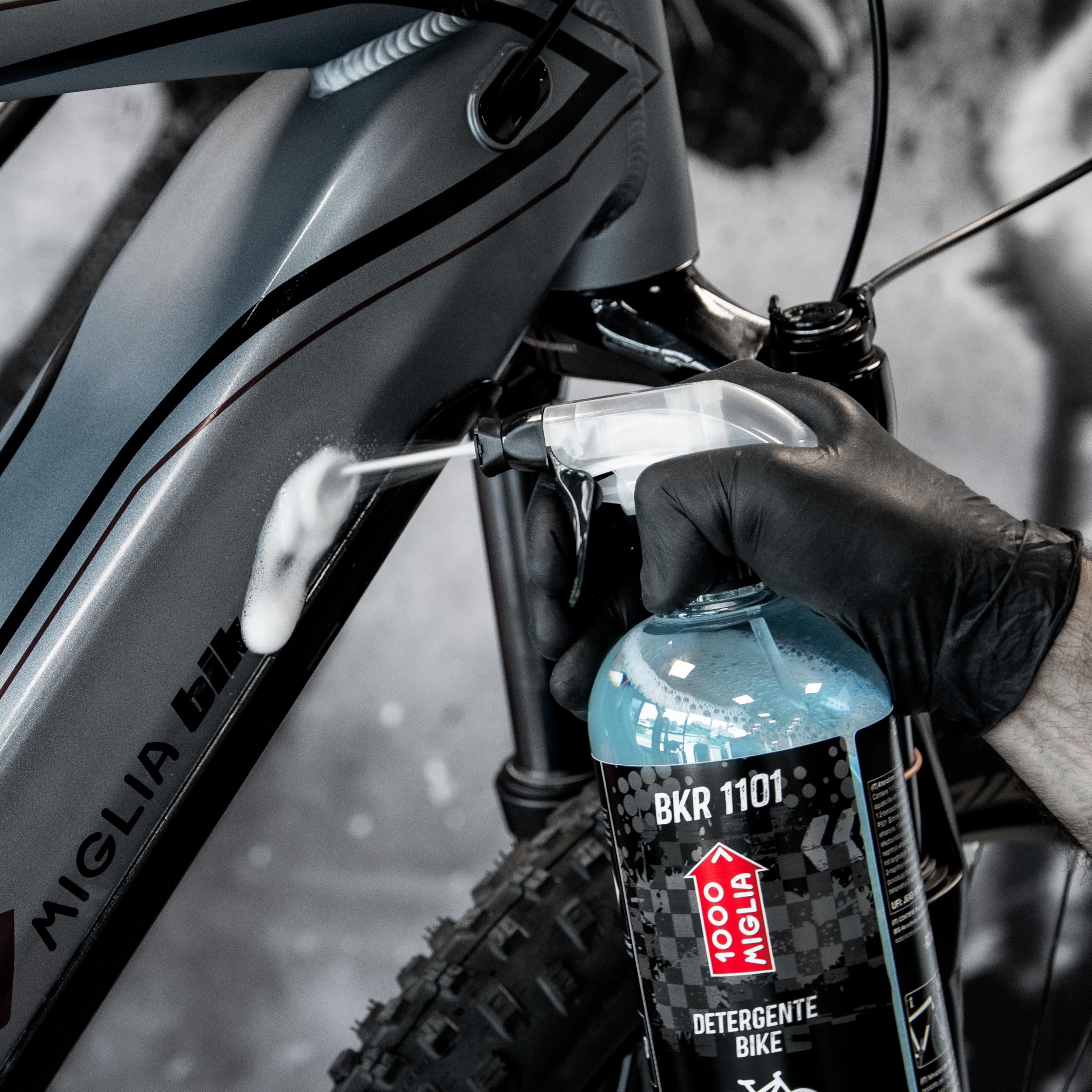Errecom 1000 Miglia BKR 1101 Fahrradreiniger, 1L Sprühflasche 3