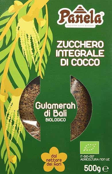 Panela Gulamerah Zucchero Integrale Di Cocco 3 Pezzi Da 500 G