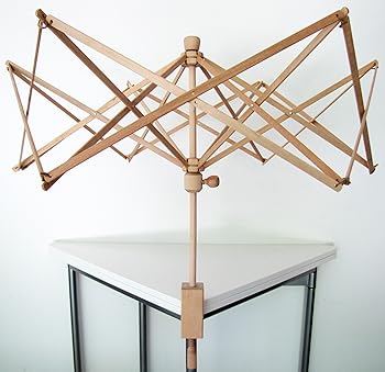 Stanwood Needlecraft Wooden Umbrella Swift Yarn Winder