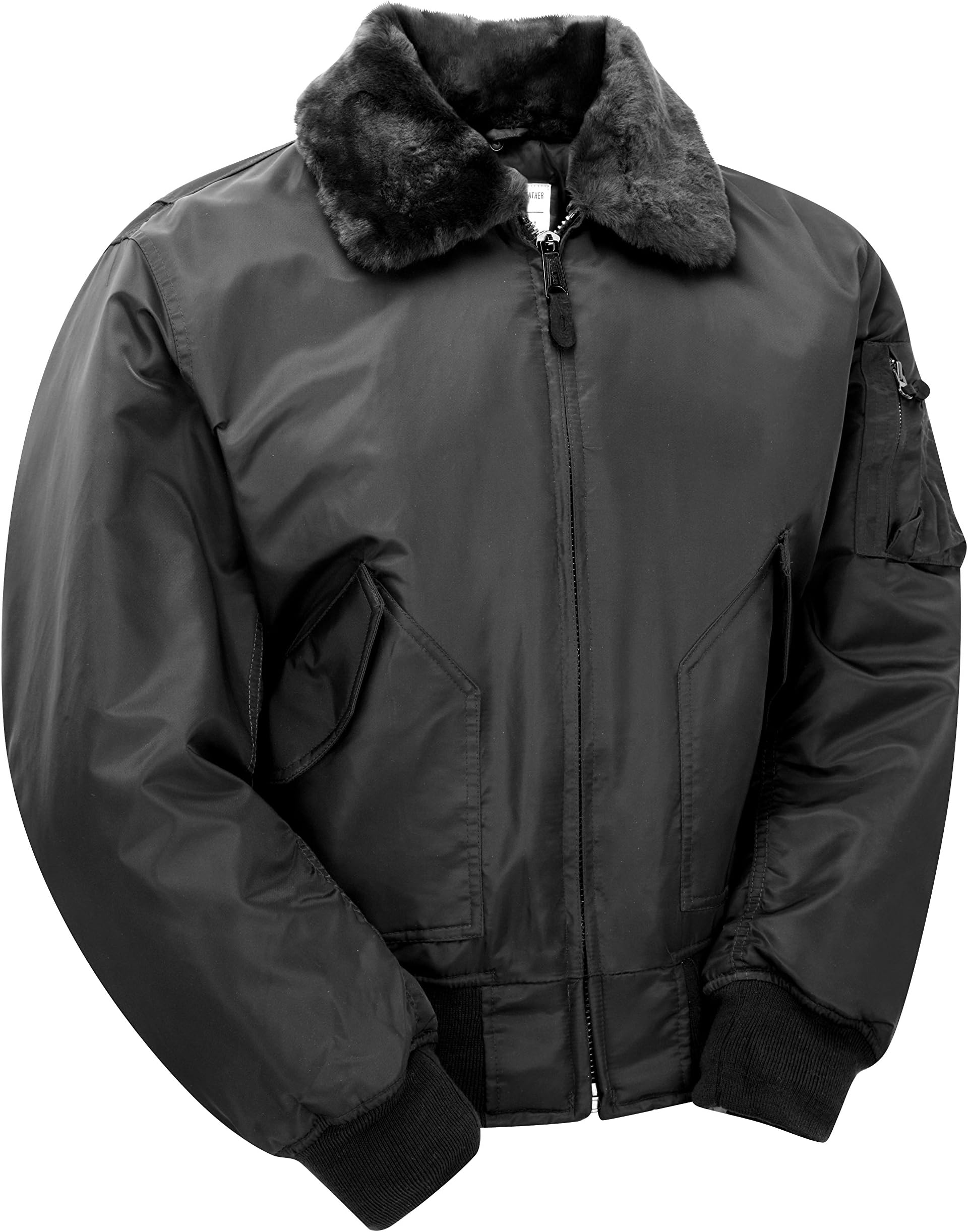 Cobles MA2 CWU Flight Bomber Jacket With Fur Collar