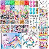 ZOOI Bracelet Making Kit for Girls, Friendship Charm Bracelet Making Kit, Arts and Crafts for Kids Girls Ages 8-12, Girl Toys Age 6-8, Jewelry Making Kit, Crafts Gifts for 6-12 Year Old Girl