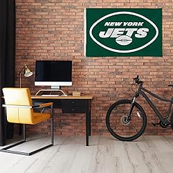 Rico Industries NFL New York Jets 3-Foot by 5-Foot