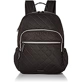 Vera Bradley Women's Performance Twill Campus Backpack, Black, One Size