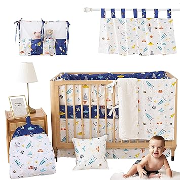 galaxy crib bedding sets