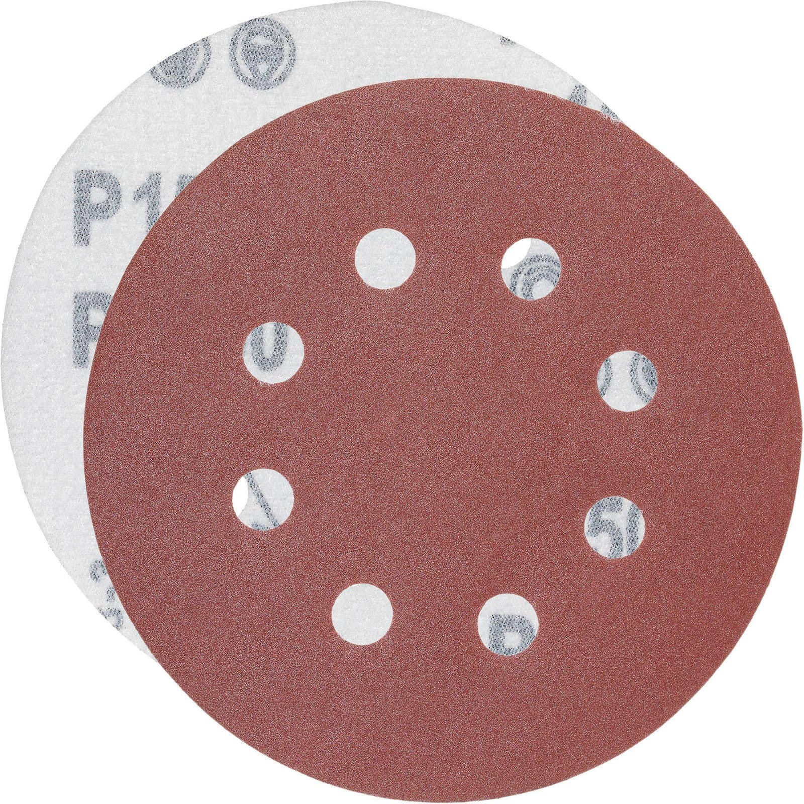 YoiYee 1500 Grit Sanding Discs Pads, 8 Holes, 125mm/5-inch Hook and Loop Quick Change Sandpaper Sheet for Random Orbital Sander, 20 Pack — image 1