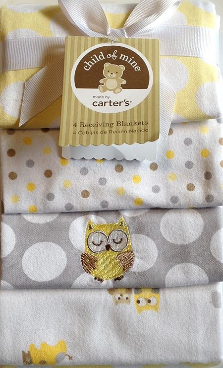 owl receiving blankets