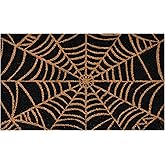 callowaymills 101951729 Scary Web Doormat, 17x29, Black and Natural
