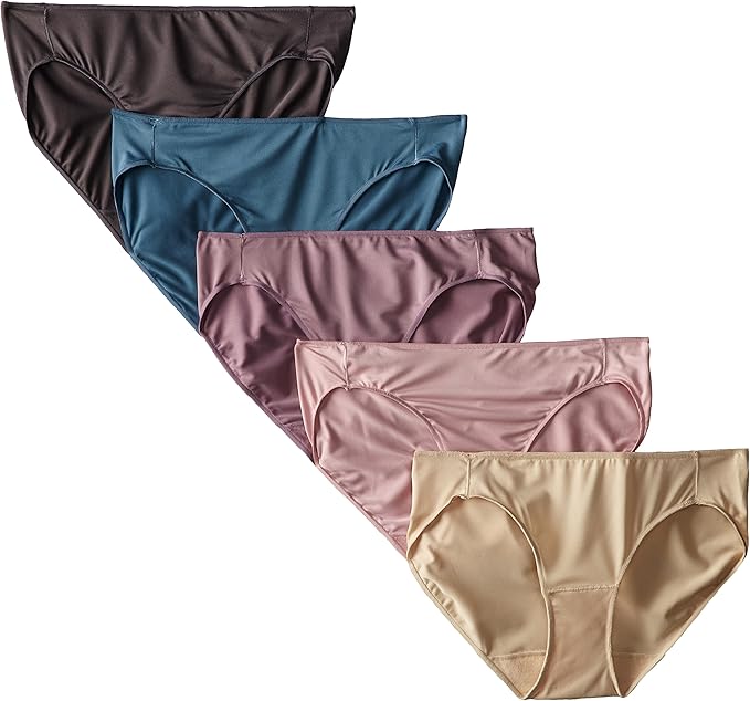 Hanes Women's Microfiber Bikini Panties (Pack of 5) Amazon.ca Clothing & Accessories
