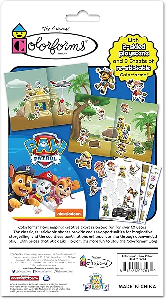 colorforms paw patrol