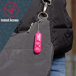 SABRE Personal Alarm With Key Ring, 120dB