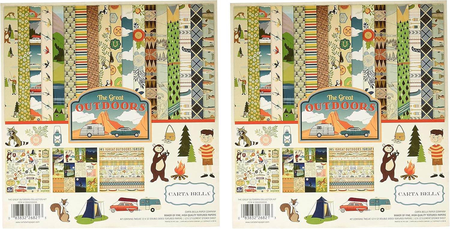 Carta Bella Paper Company The Outdoors Collection Kit: Paintings