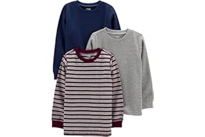 Simple Joys by Carter's Boys 3-Pack Thermal Long Sleeve ShirtsShirt