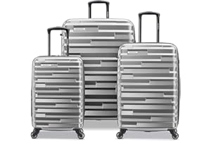 Samsonite Ziplite 4 3pc Nested Set (CO/Med/Lg), Model Number - 120697-1803, Silver Oxide