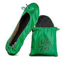 Silky Toes Foldable Flats for Women Purse Ballet