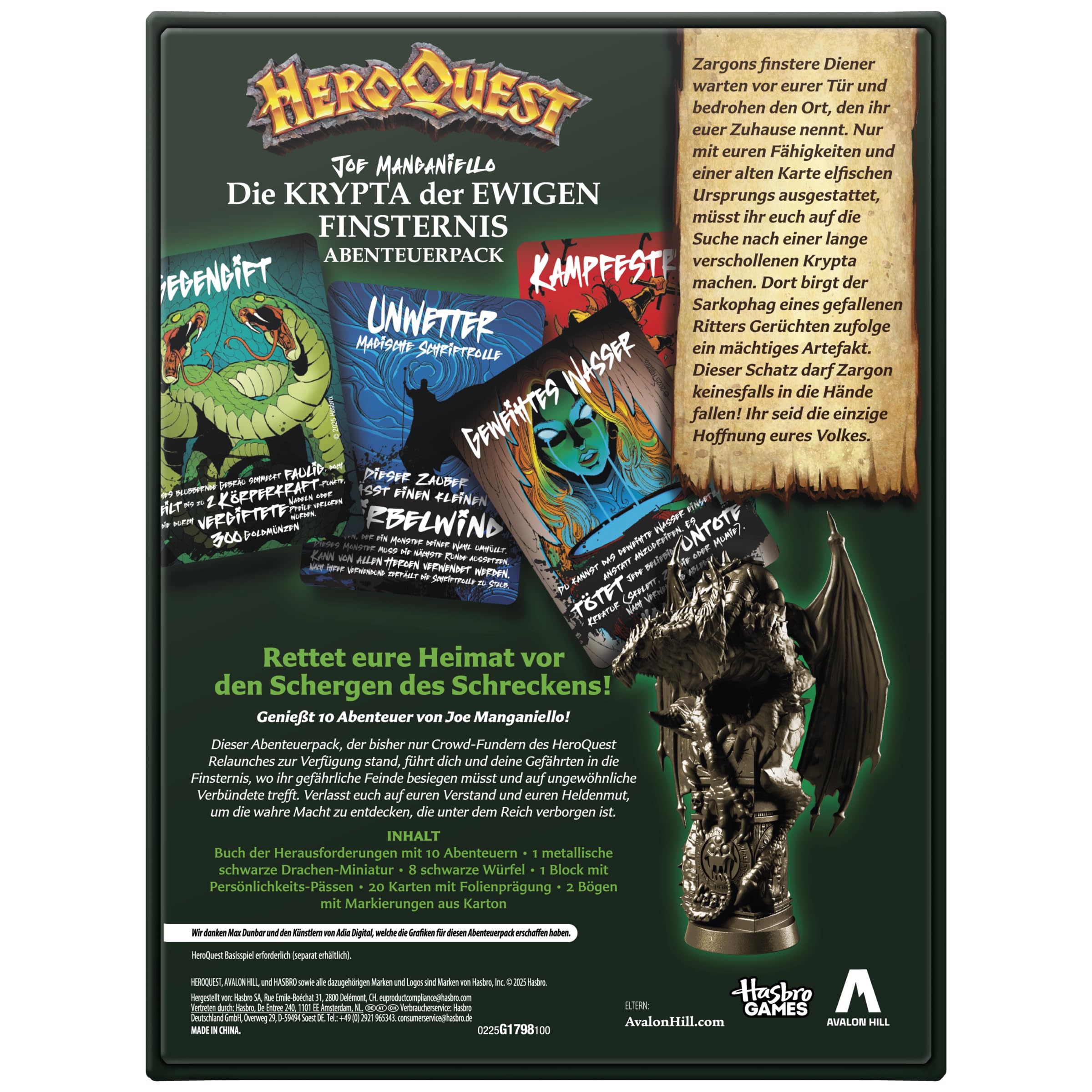 HEROQUEST Crypt of Perpetual Darkness 5