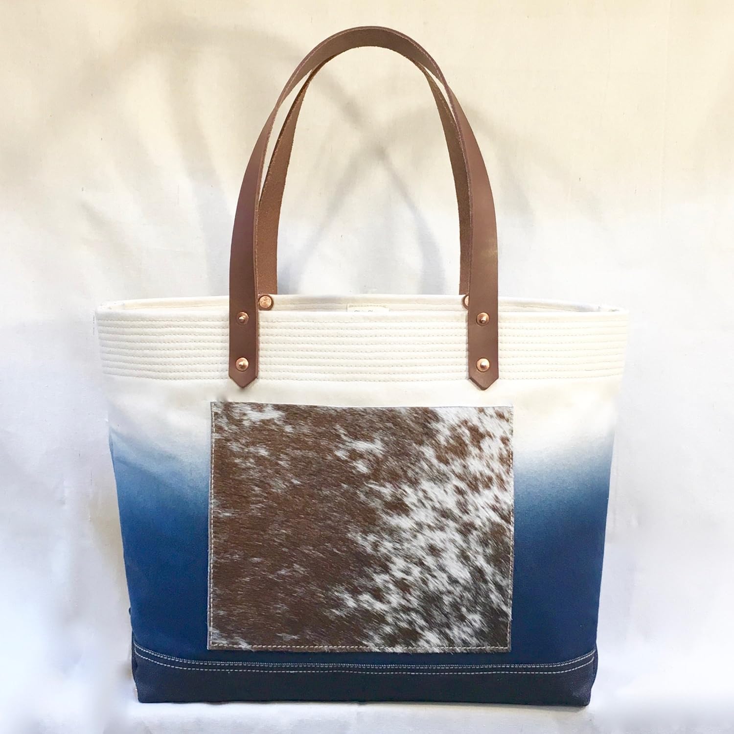 ombre tote bag