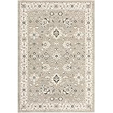Oriental Weavers Andorra Area Rug - 8930L - 10' x 13'2" - in Beige/Ivory - Vintage Inspired, Stain Resistant, Family and Pet 