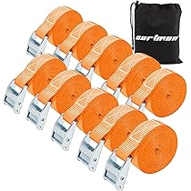 Keeper Ratchet Tie Down Kit 4PK - 1800lb Ax Break Strength, Includes