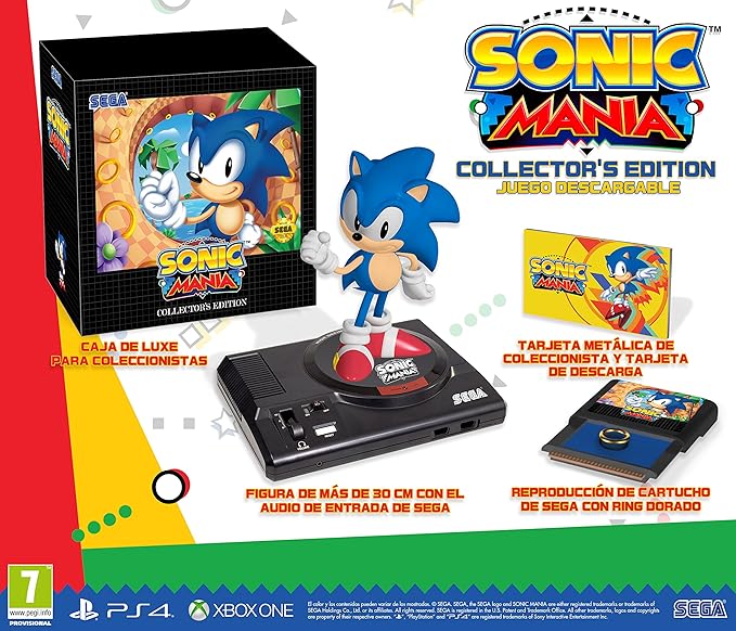 Sonic Mania Edición Coleccionista (PS4): Amazon.es: Videojuegos