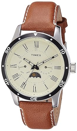 E Class Analog Beige Dial Mens Watch - TWEG14701
