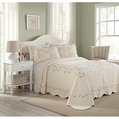 Buy Modern Heirloom Collection Felisa Bedspread King 120x118 Cream Online In Germany B0083fyh7q