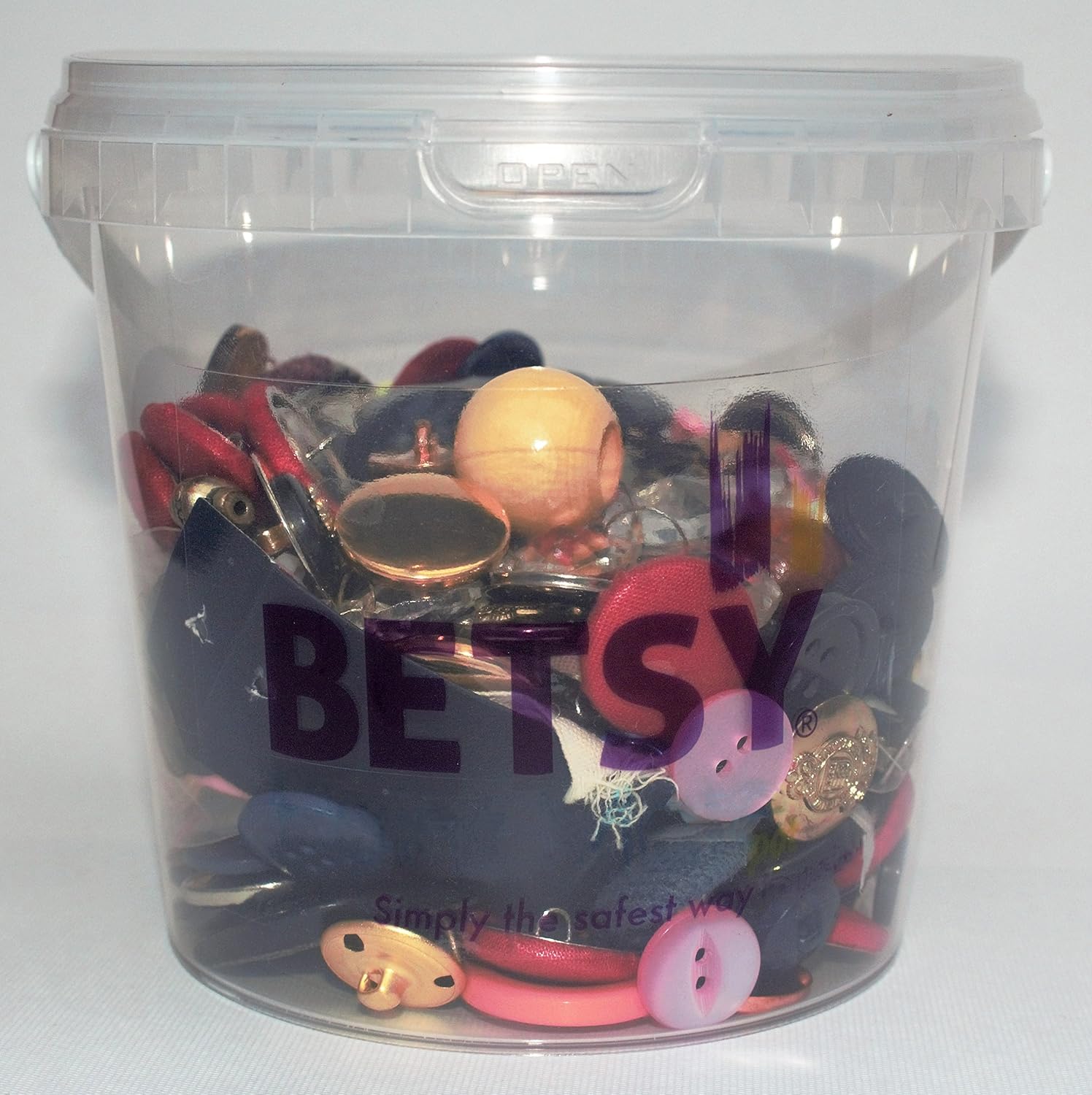 1 litre paint kettle with lids/PACK OF 3 Betsy Group buckets, Mixing