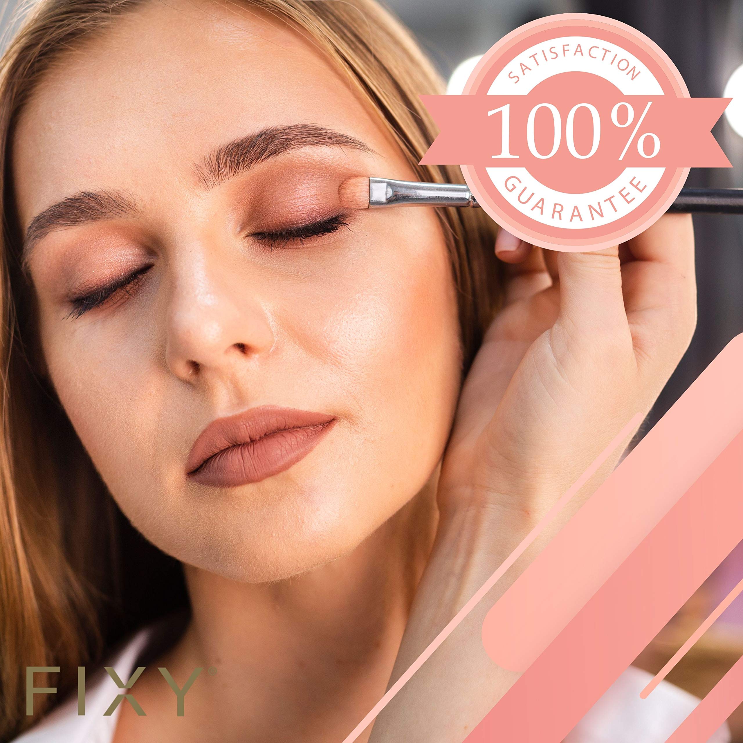 FIXY Makeup Repair Kit - Repressing tool for Eyeshadows, Blush & Highlighter or Depot | Organize Makeup Round Pans in Makeup Palette with Mirror | Makeup Artist Must Haves