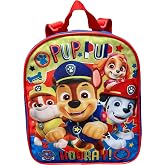 Ruz Nickelodeon Kids Licensed 10" Mini Backpack (Paw Patrol Boys-Blue)
