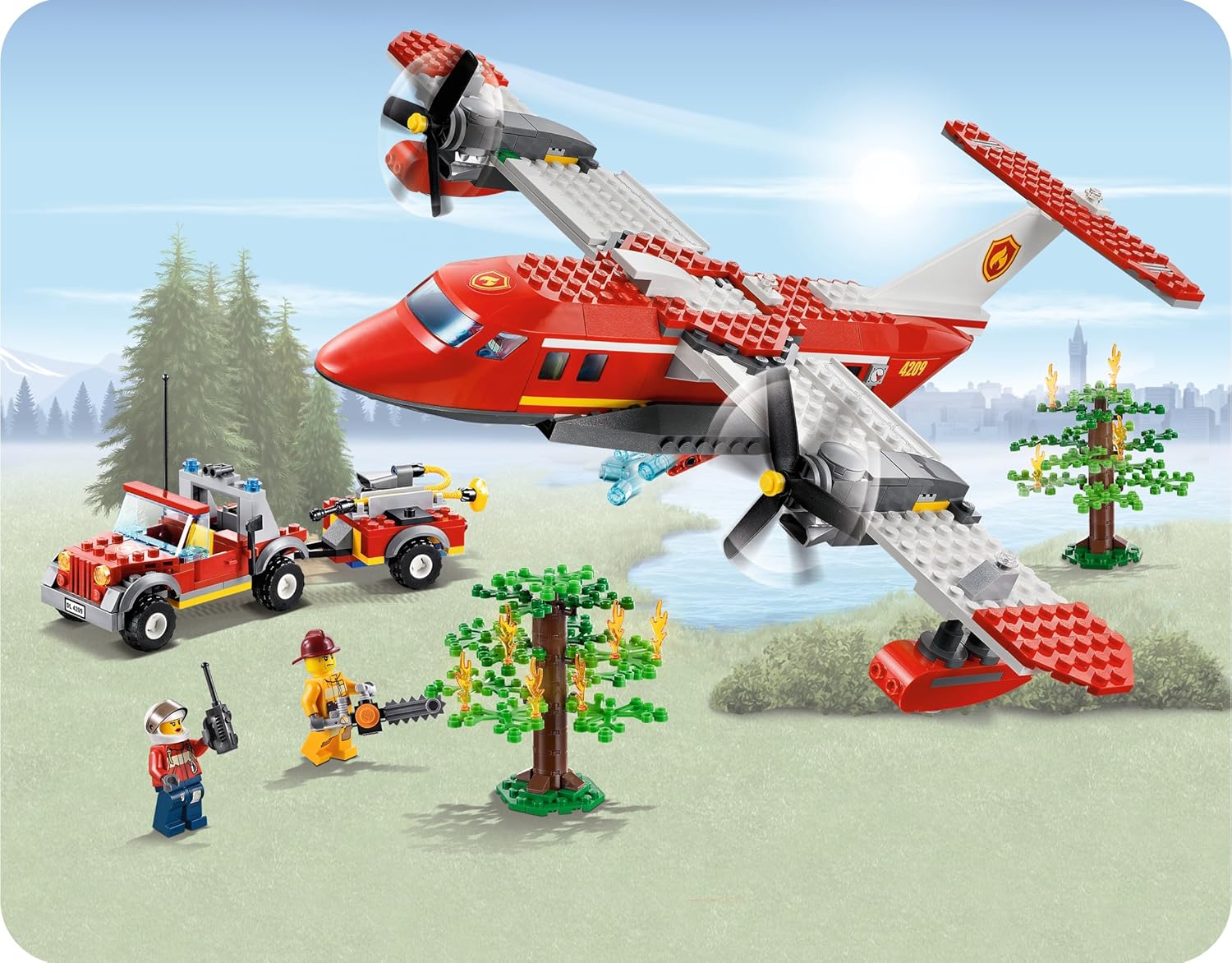 lego fire plane 4209