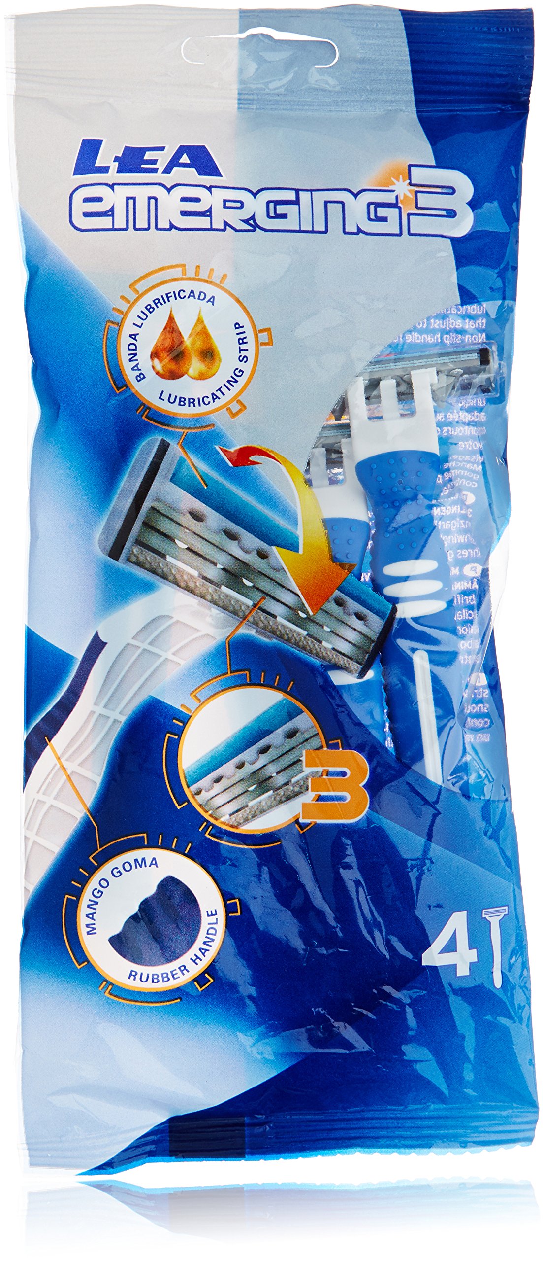 LEA EMERGING3 Disposable Razor LOTE 4 PZ