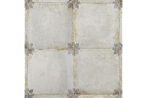 SOMERTILE Merola Tile D'Anticatto Decor Arezzo 8-3/4" x 8-3/4" Porcelain Floor and Wall Tile