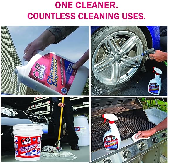 OIL EATER ORIGINAL 32 OZ CLEANER/DEGREASER – DISSOLVE GREASE OIL AND HEAVY-DUTY STAINS