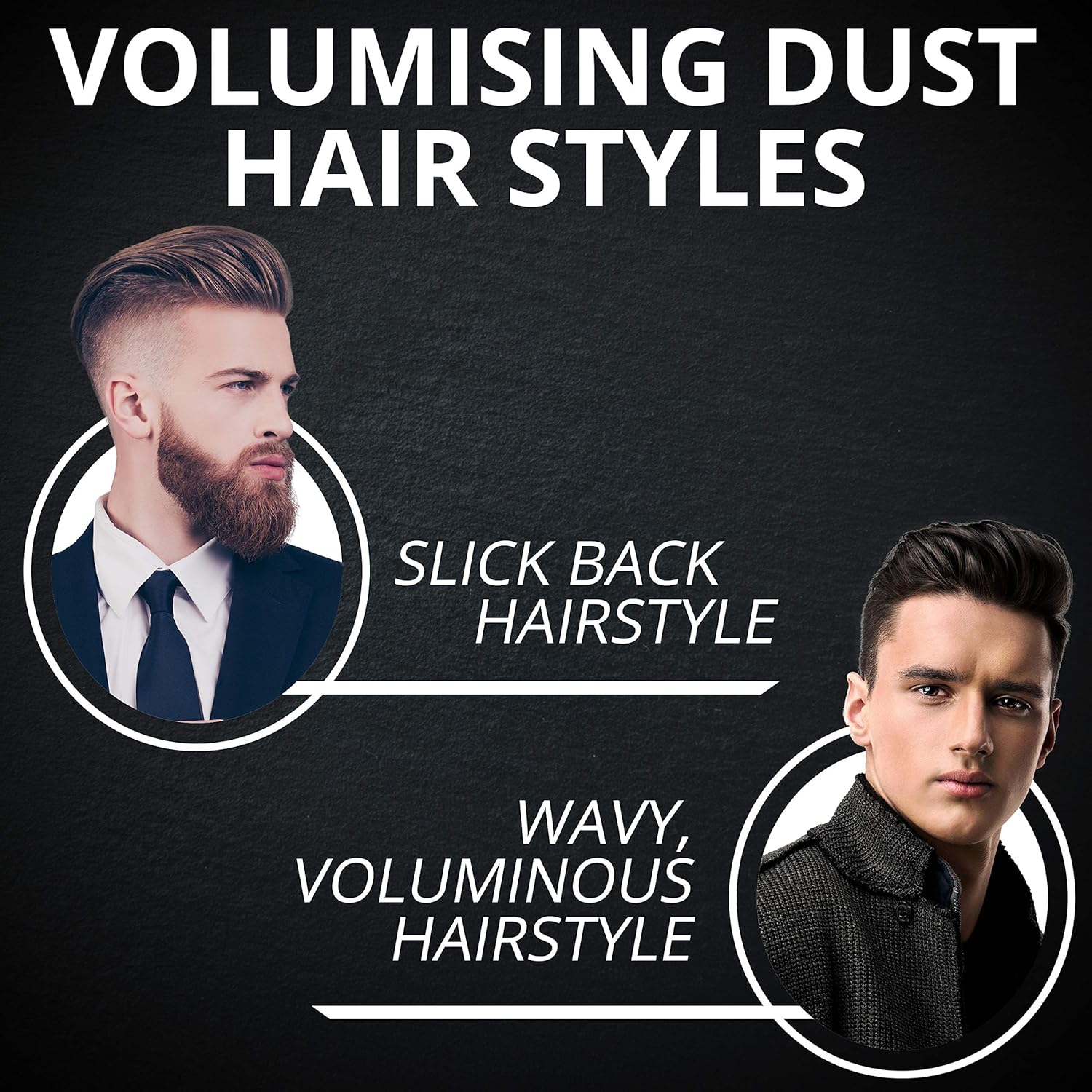 The London Grooming Company Volumizing Matte Styling Texturizing Hair Powder for Men, 0.7oz (20gm) Shaker Bottle: Beauty