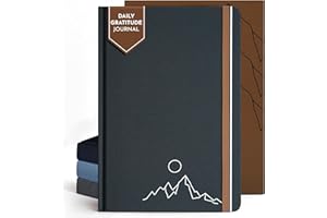 RYVE Gratitude Journal for Men: 6-Month Guided Mindfulness Journal with Prompts - Daily Gratitude Journal, Mens Journal for Writing, Mind Journal Men, Daily Journal Men, Mindfulness Gifts for Men