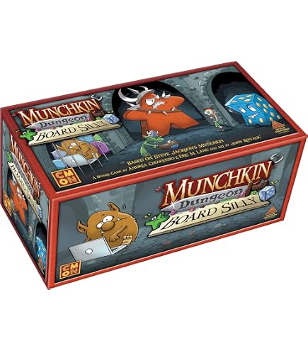 Amazon.com: CMON Munchkin Dungeon: Side Quest Expansion - Exciting
