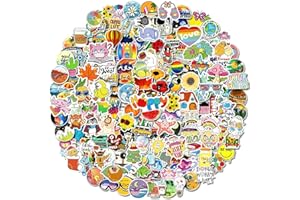 OTRAINBOW 300 PCS Stickers Pack (50-850Pcs/Pack), Colorful VSCO Waterproof Stickers, Cute Aesthetic Sticker. Laptop, Water Bottle, Phone, Skateboard Stickers for Teens Girls Kids, Vinyl Sticker.
