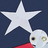 IIOPE State of Texas Flag 3x5 Outdoor Heavy Duty – Embroidered Star TX Flag, Durable Nylon, Vivid Colors, Fade Resistant, All Weather, Sewn Stripes & Brass Grommets for Residential or Commercial Use