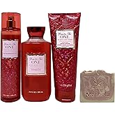 Bath & Body Works You're The One 3 Piece Gift Set - Shower Gel, Body Cream and Fragrance Mist with a Himalayan Salts Springs Sample Soap