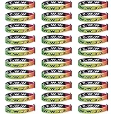 Pmormyy 30PCS WWJD Bracelet Pack for Women Men, Christian Jesus Wristbands Gifts, W.W.J.D Adjustable Bracelets What Would Jesus Do Bracelet