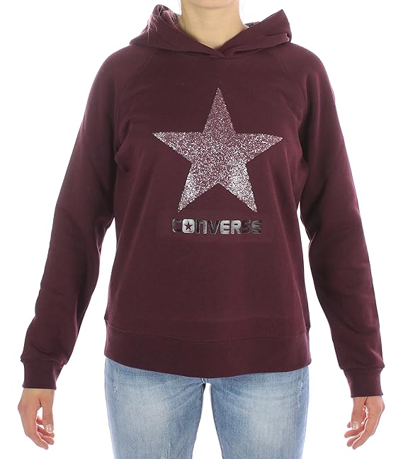 felpa converse bordeaux