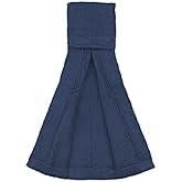 Suddora Football Towel, Pure Cotton Quarterback Football Field Towel with Hook & Loop Closure, Sports Towels for Sweat & Maintaining Grip, Versatile for Gym, Yoga, Youthful, Navy