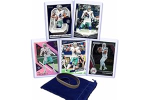 PANINI, BOWMAN, TOPPS Dak Prescott Football Cards Gift Bundle - Dallas Cowboys (5) Assorted Trading Cards