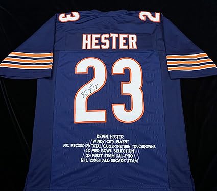 devin hester pro bowl jersey