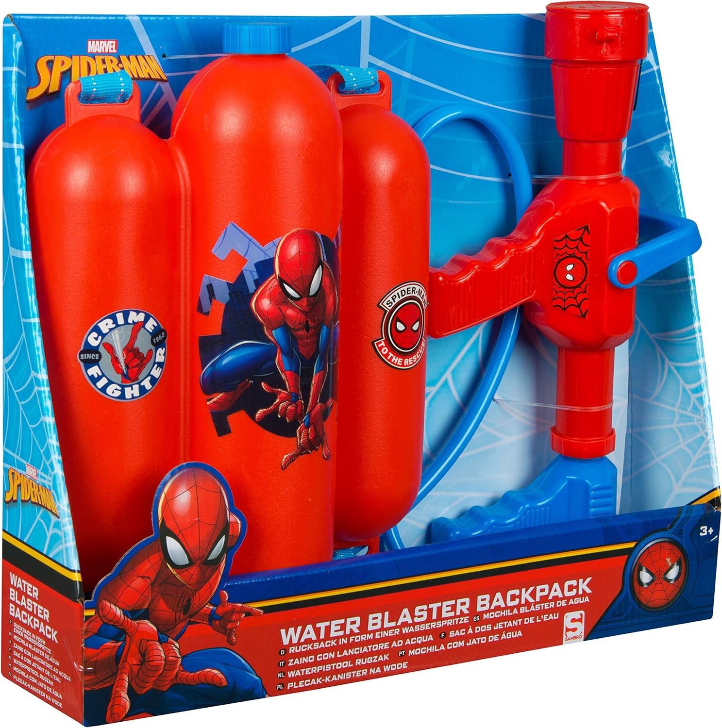 spiderman water blaster