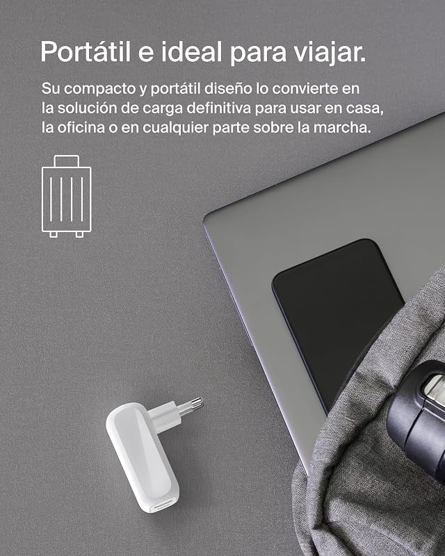 BoostCharge Cargador de Pared Doble 42W con Puerto USB-C y USB-A