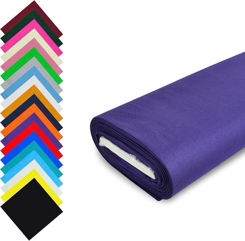 FT Fashion Track Purple Cotton Fabric by the Metre 58in 147.5cm 100% Cotton