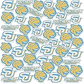 Southern University Spirit Logo Vinyl Large Deluxe Stickers Variety Pack - Laptop, Water Bottle, Scrapbooking, Tablet, Skateboard, Indoor/Outdoor