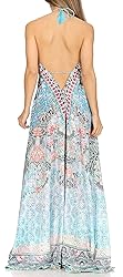 Sakkas 1817 - Lizi Womens Maxi High-Low Halter
