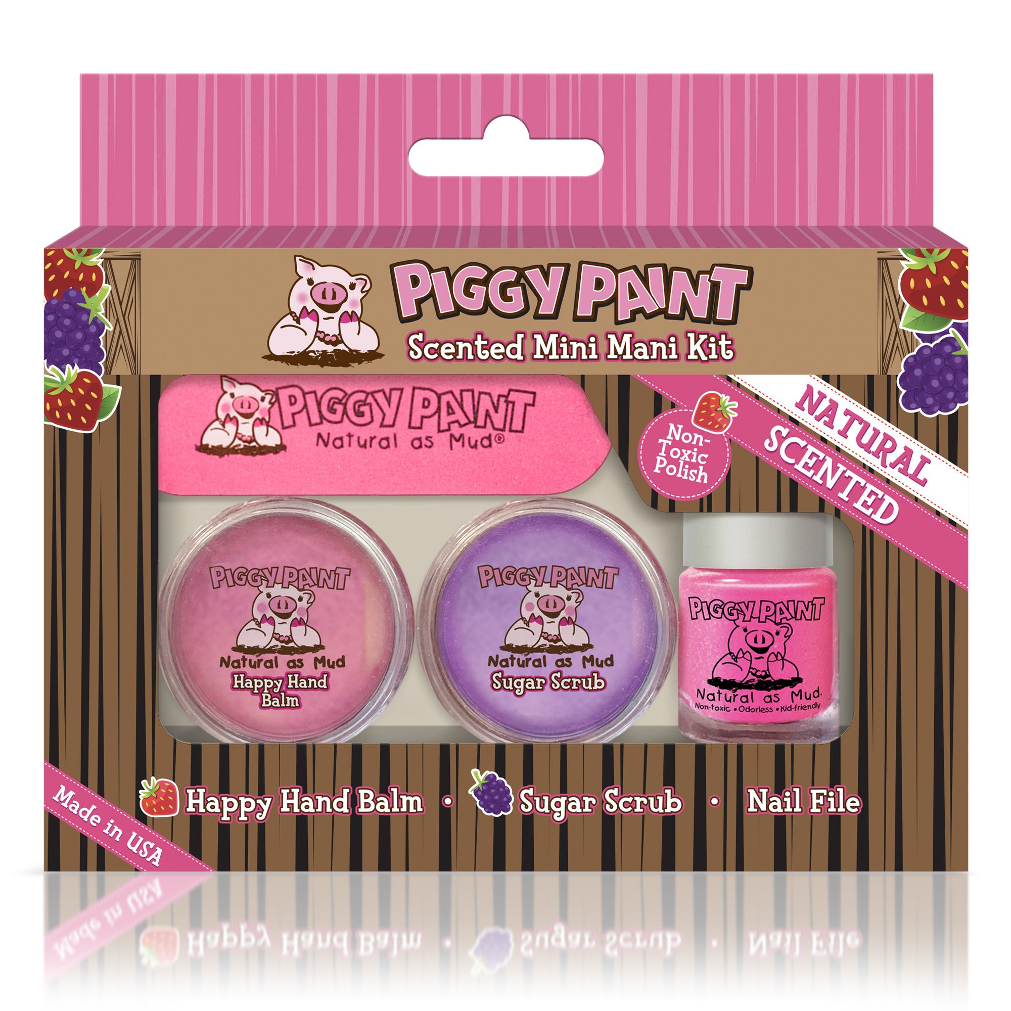 Piggy Paint Mini Mani Kit, 3-Piece